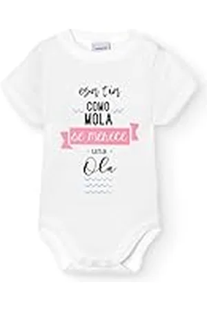 BABIDU Body Bebé Personalizado con Frases Divertidas y Originales - Para Papá, Mamá, Tía, Padrinos y Abuelos - Body Bebé Manga Corta 100% Algodón - Regalo Recién Nacido - Ropa Bebé Niño y Niña Unisex
