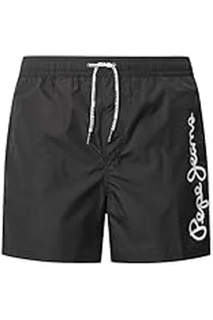 Pepe Jeans Logo Swimshort Pantalones Cortos, , L para Hombre