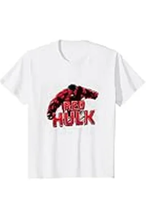Marvel Niños Captain America Red Hulk Camiseta