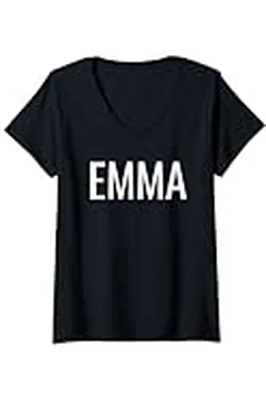 Emma Mujer Camiseta Cuello V