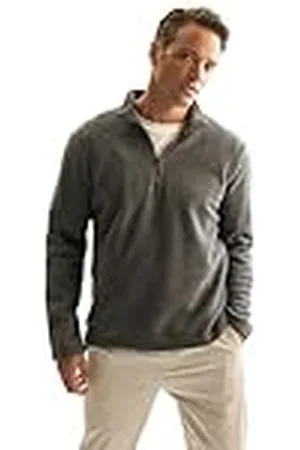 DeFacto Sweatshirts-Bequeme Sweatshirt Herren Pullover Sudadera, , L para Hombre
