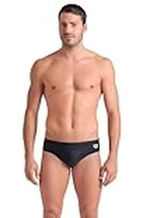 Arena Feel Graphic Brief Bañador para Hombre, Slip para Playa y Piscina, Tejido Maxfit Eco Resistente al Cloro y a la Sal con Protección UV UPF 50+, Slip para Hombre con Forro en la Parte Frontal