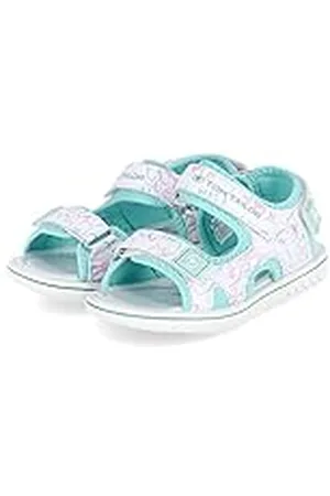 TOM TAILOR Sandals 5370607, Sandalia, White/Mint, 29 EU