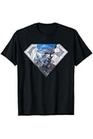DC Comics Originals Superman Urbano Logo Jim Lee Metrópolis Calle Icono Arte Cómic Camiseta