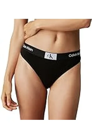 Calvin Klein MODERN THONG 000QF7221E, Tangas Mujer, , XS