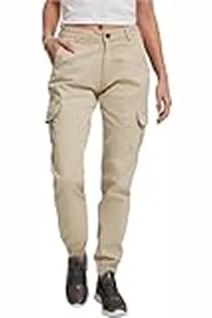 Urban classics Ladies High Waist Cargo Pants, Pantalones, Mujer, , 26