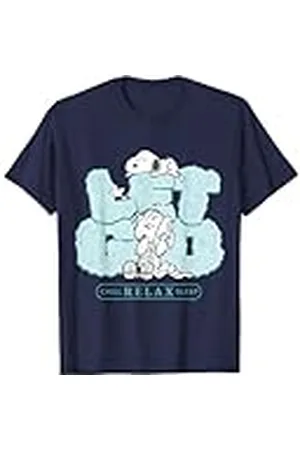 Peanuts Snoopy Charlie Brown Let Go Camiseta