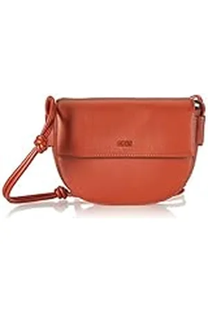 DKNY Kiera - Bandolera para mujer, color rojo ladrillo, talla única, , talla única