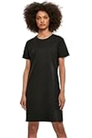 Urban classics Vestido Cuadrado de algodón Reciclado para Mujer, , M