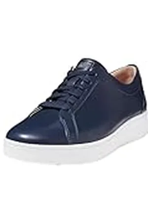 FitFlop Rally Sneakers, Zapatillas Mujer, Azul Oscuro (Midnight Navy), 37 EU
