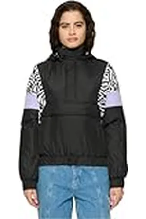 Urban classics Tb3063-ladies AOP Mixed Pull Over Jacket Chaqueta, , XS para Mujer