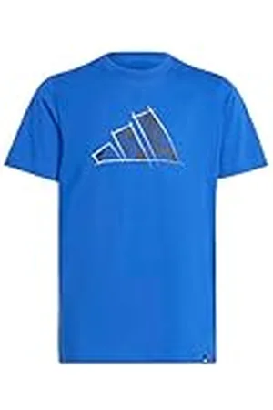 adidas Unisex niños Codes Photoreal Logo Graphic T-Shirt, , 9-10 Years