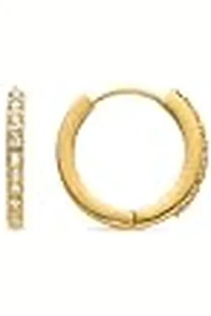 Luxenter Pendientes Ariuk acabado oro amarillo 18k
