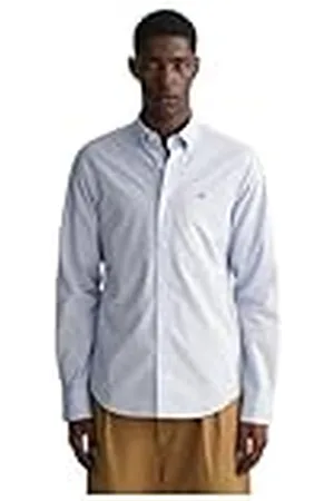 GANT Slim Poplin Shirt Camisa, , 3XL para Hombre