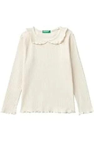 Benetton Camiseta M/L 3f1ag10h6, , 18 Meses para Niñas