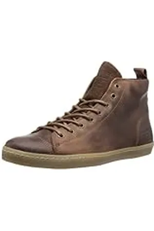 JACK & JONES PREMIUM JJ Brother PRM 12058459 - Zapatillas Fashion de Cuero para Hombre, Color marrón, Talla 46