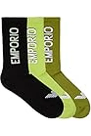Emporio Armani 3-Pack Socks Short Calcetines, , Talla única para Hombre