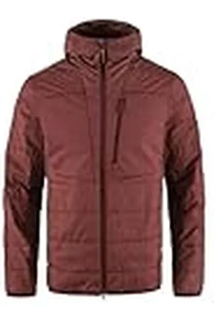 Fjällräven FJALLRAVEN 82413-352 Keb Padded Hoodie M Sweatshirt Hombre Maroon Tamaño M