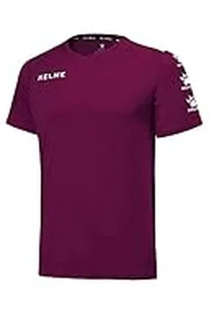 kelme Lince Camiseta Fútbol, Niños, Granate/Blanco, S