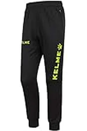 kelme Chandal Global Pantalón Largo, Niños, Negro/limóna, 10