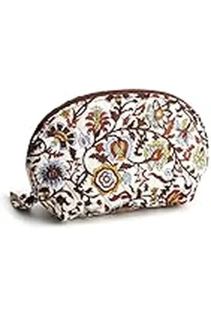Vera Bradley Mini Bolsa de Maquillaje de algodón para Mujer, , Talla única, Cosmético de cúpula pequeña de algodón