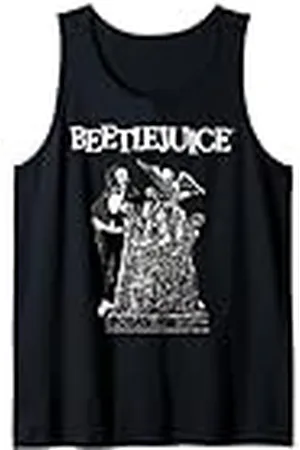 BEETLEJUICE Escena de cementerio Arte de terror Camiseta sin Mangas