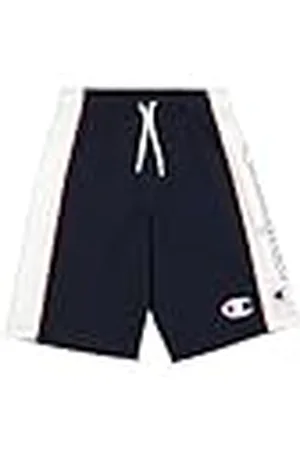 Champion Legacy Retro Sport B (306852) -Ultralight Soft Compact Terry Bermuda Pantalones Cortos, , 13-14 años para Niños