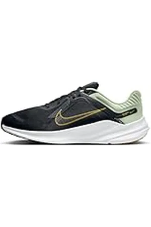 Nike Quest 5 Zapatillas de Running para Asfalto-Hombre, Shoe, Olive Aura/Bronzine-Black-White, 40 EU
