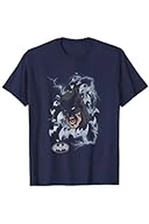 DC Comics Originals Batman Shouts Lightning Bats Camiseta