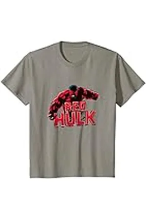 Marvel Niños Captain America Red Hulk Camiseta