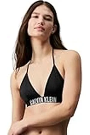 Calvin Klein Mujer Parte Superior de Bikini de Triángulo con Relleno, , L