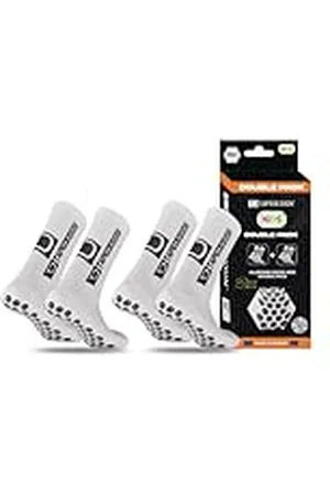 Tapedesign – Pack doble Allround Socks Kids – 2 pares de calcetines de fútbol antideslizantes para niños – Agarre perfecto y comodidad – Calcetines deportivos antideslizantes para entrenamiento y