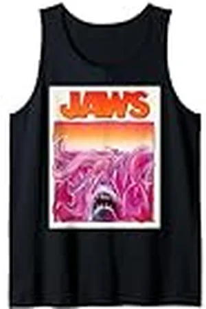 Jaws 50th Anniversary Poster Psychedelic Terror 2-Sided Camiseta sin Mangas