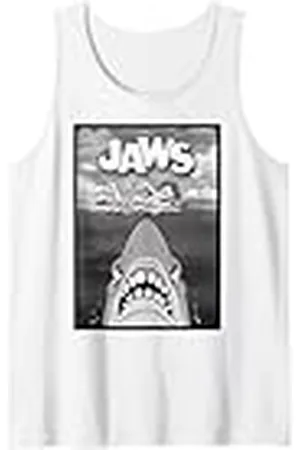 Jaws 50th Anniversary Poster Rubber Hose Animation 2-Sided Camiseta sin Mangas