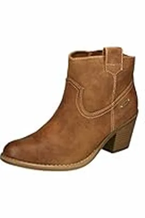 QS by s.Oliver Casual - Botas clásicas de material sintético mujer, color marrón, talla 40