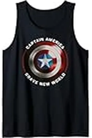 Marvel Captain America Shield Brave New World Camiseta sin Mangas