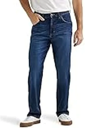 Wrangler Jeans de Ajuste Relajado para Hombre, Índigo Oscuro, 34W x 32L