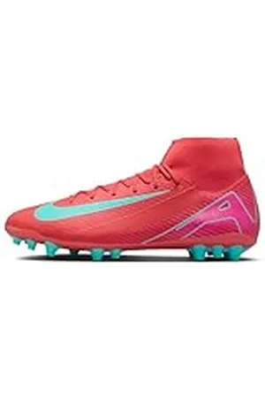 Nike Zoom Superfly 10 Academy AG, Zapatillas de fútbol Hombre, Ember Glow/Aurora Green, 43 EU