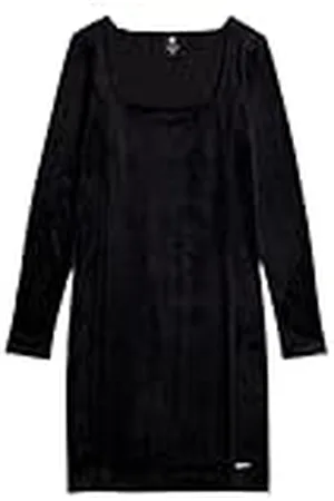 G-Star Para Mujer Vestido ceñido de Terciopelo, Negro (dk Black D25040-D422-6484), M