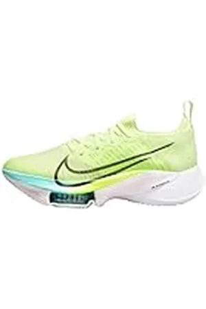 Nike Air Zoom Tempo Next% FK, Zapatillas para Correr Mujer, Barely Volt/Black-Volt-Aurora, 35.5 EU