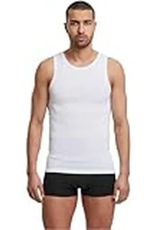 Urban classics Tb7685b-bamboo Basic Tank Top 2-Pack Camiseta, , L Hombres