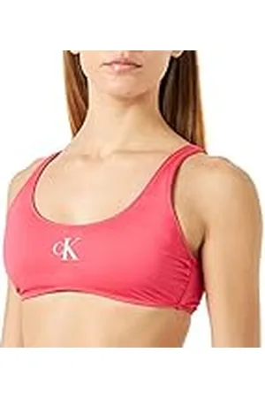 Calvin Klein Mujer Parte Superior de Bikini Bralette con Relleno, , M