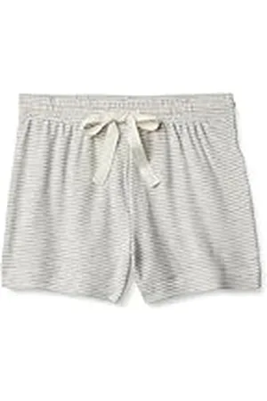 Amazon Pantalón Corto de Pijama de Rizo Ligero Mujer, , S
