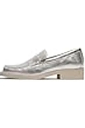 Fly London REIF194FLY, Mocasines Mujer, Silver, 37 EU