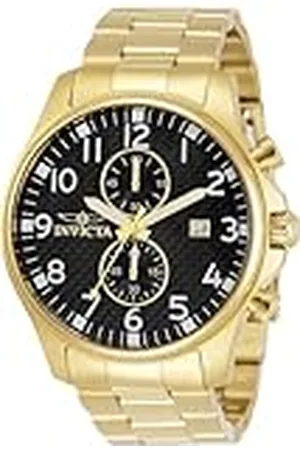 Invicta Specialty 0382 Reloj para Hombre - Impermeable - Analógico - Movimiento Cuarzo - Acero Inoxidable con Esfera - 48mm