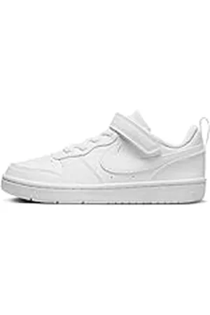 Nike Court Borough Low RECRAFT (PS), Sneaker, White/White-White, 33.5 EU