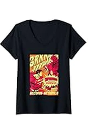 DC Comics Originals Mujer Superman Face Off With Doomsday Camiseta Cuello V