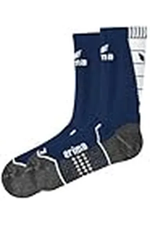 Erima 318613 Calcetines de Deporte, Unisex niños, New Navy/Blanco, S