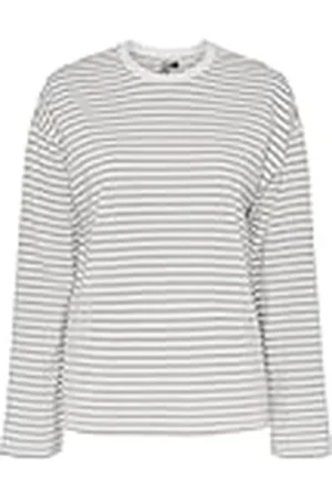Pieces® Pcsadie LS Top Noos Camiseta de Manga Larga, , S para Mujer