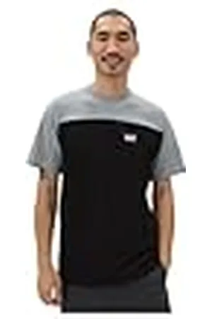 Vans Script Crew Block SS Camiseta, , M para Hombre